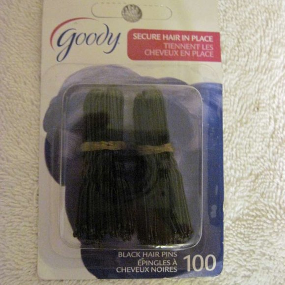 100 Metal Styling Hold It Secure Hair Pins Goody Coated Pin Blend Bronze Black - Picture 5 of 16